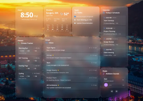 AR Dashboard